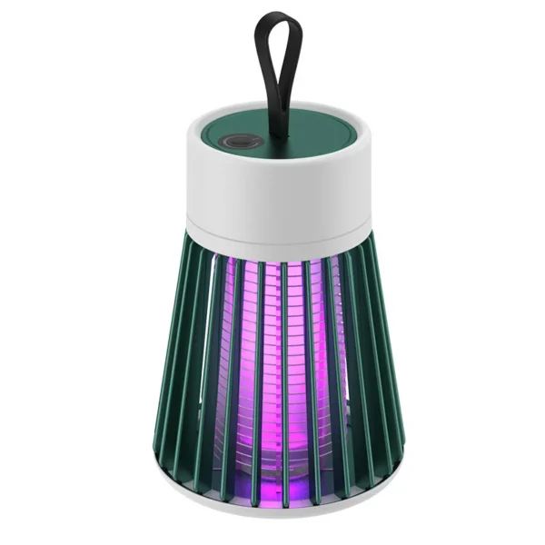 Electric-Shock Physical Mosquito Killer Light Purple Light Mosquito Trap Mosquito Killer Portable OutdoorBedroom USB Rechargeable Mosquito Trap - Image 6