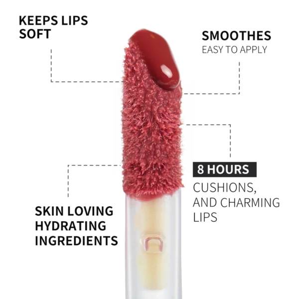 PHOFAY Rose Blooming Hydrating Lip Gloss - Image 7