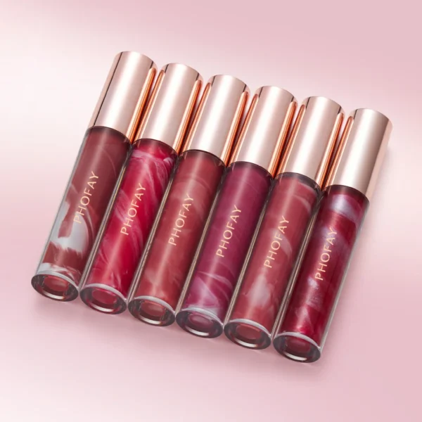 PHOFAY Rose Blooming Hydrating Lip Gloss - Image 3