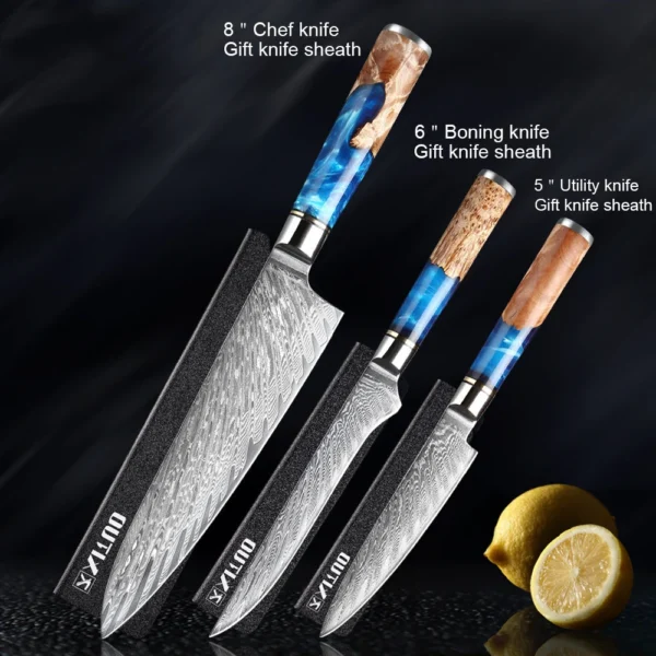 Kitchen Knife Set Chef's Knife Meat Chopping Knife - Image 8