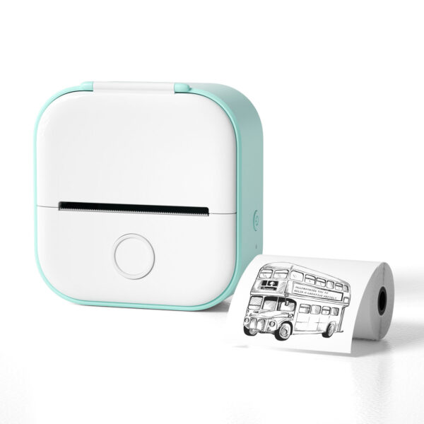 Portable Mini Thermal Label Printer Home Photo Printer Student Wrong Question Printer Bluetooth-compatible Mini Label Printer Price Tag - Image 8
