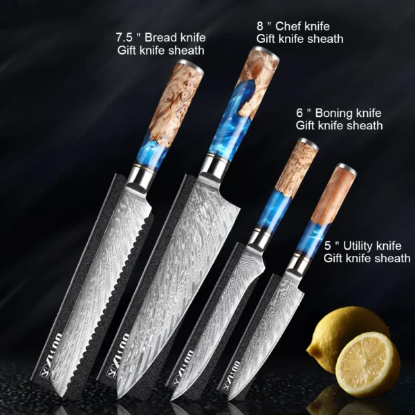 Kitchen Knife Set Chef's Knife Meat Chopping Knife - Image 9