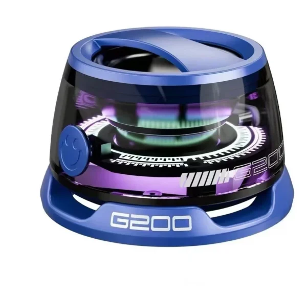Portable Bluetooth Speaker G200 RGB Lighting Speaker BT5.3 Mini Sound Box 7 Hours Playback Magnetic Phone Holder - Image 8