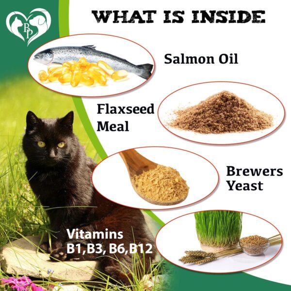 Flea And Tick Prevention Chewable Pills For Cats Revolution Oral Flea Treatment For Pets Pest Control & Natural Defense Chewables Small Tablets Salmon Fish Taste - Image 7