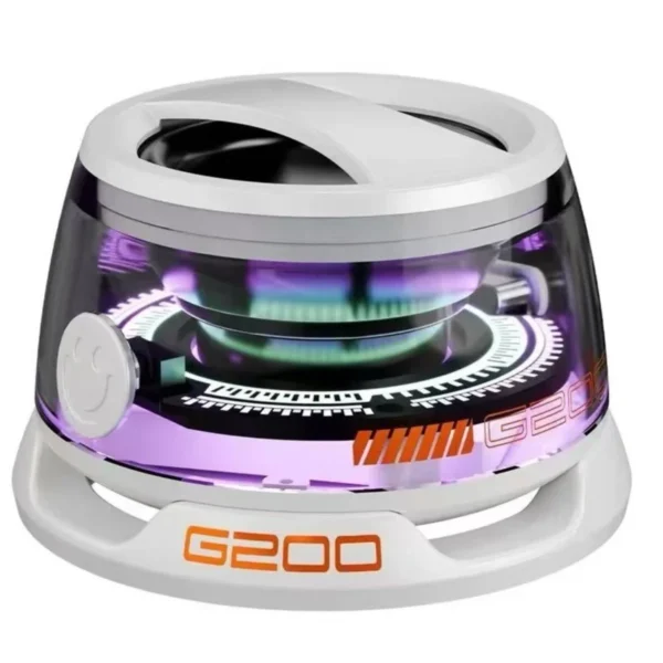 Portable Bluetooth Speaker G200 RGB Lighting Speaker BT5.3 Mini Sound Box 7 Hours Playback Magnetic Phone Holder - Image 7