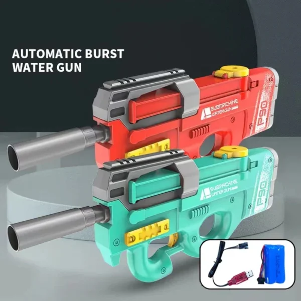 Automatic Electric Water Gun Toys Shark High Pressure Outdoor Summer Beach Toy Kids Water Fight Pool Party Water Toy - Image 7