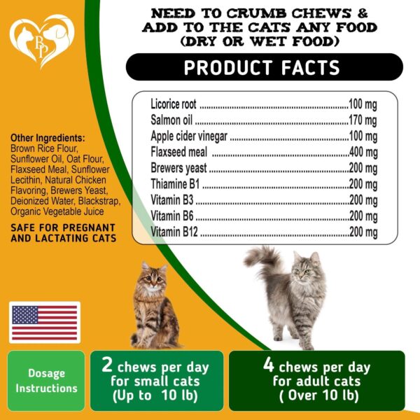 Flea And Tick Prevention Chewable Pills For Dogs And Cats Revolution Oral Flea Treatment For Pets Pest Control Natural Defense Chewables Small Tablets Chicken FLavor For Cats - Image 4
