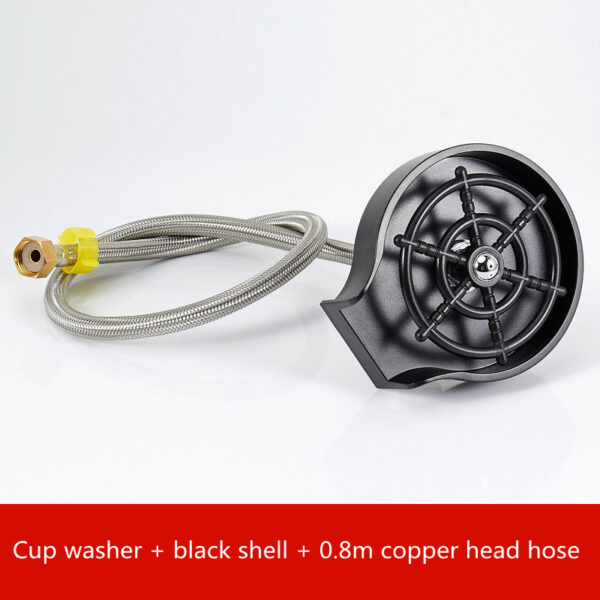 Bar Counter Cup Washer Sink High-pressure Spray Automatic Faucet Coffee Pitcher Wash Cup Tool Kitchen - Image 10